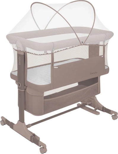 Lionelo aanschuifwieg Jodie 3-in-1 beige taupe