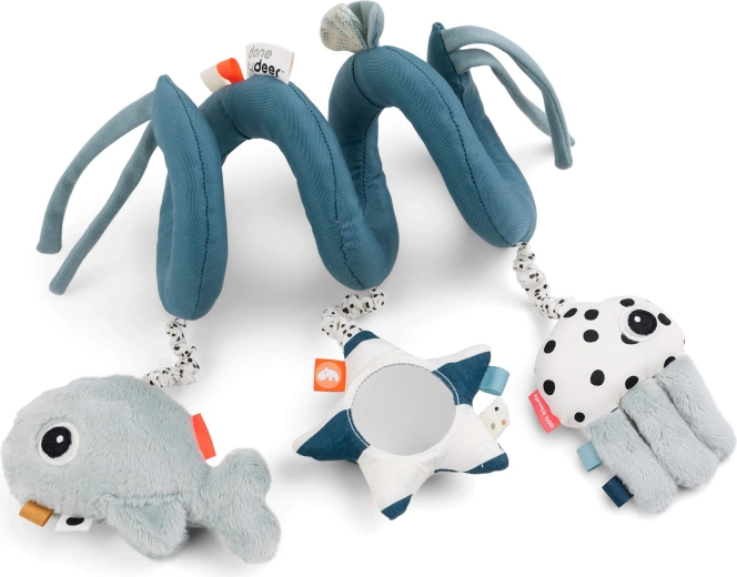 Done by Deer actieve spiraal Sea friends blauw