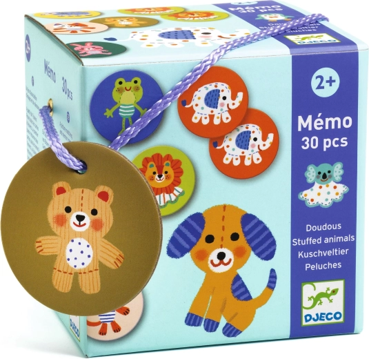 Djeco memory knuffeldieren