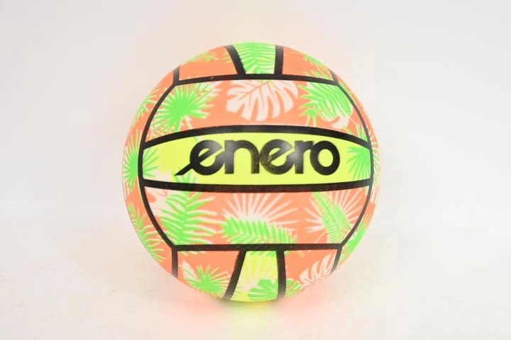Rubberen bal Hawaii2 in net 15 cm