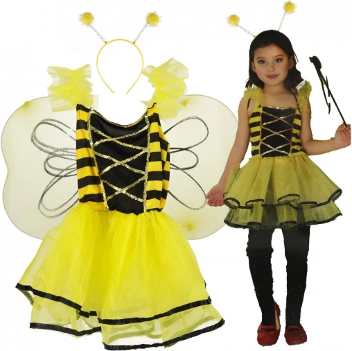Kinderkostuum Bij met accessoires