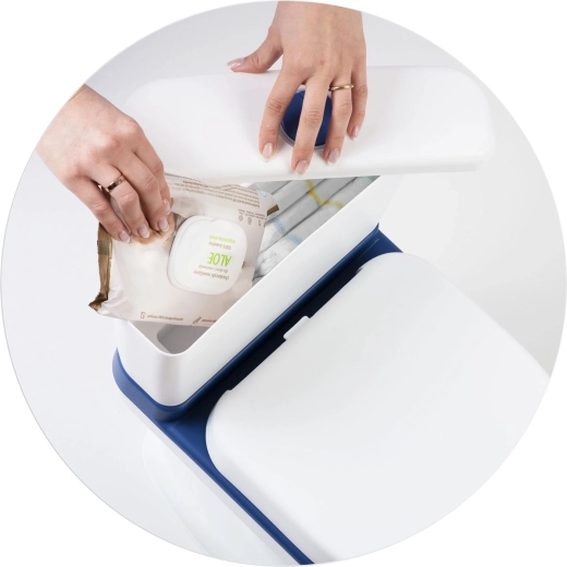 Geïntegreerde opbergruimte voor accessoires