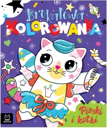 Glitterkleurboek Hondjes en katjes