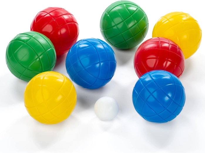 Schildkröt boccia-set met gekleurde ballen