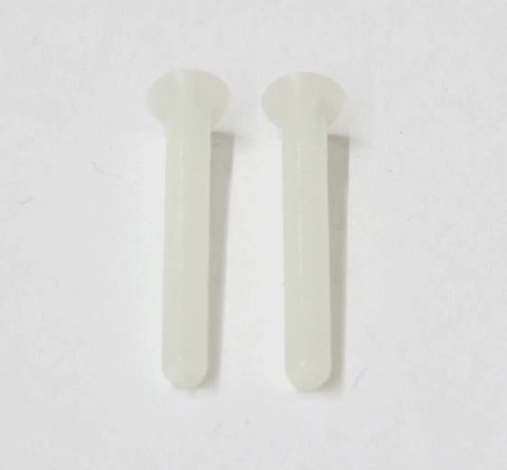 Verzonken polyamideschroeven M3 × 25 mm, 10 stuks