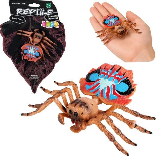 Realistische rubberen vogelspin-figuur 12 cm