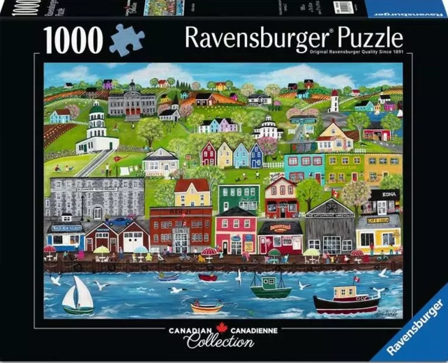 Ravensburger puzzel Canadian Collection: Halifax Harbour 1000 stukjes