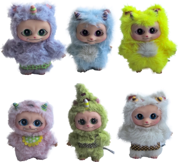 Momoland buigbaar pluchen figuurtje 12 cm (mix van 6 soorten)