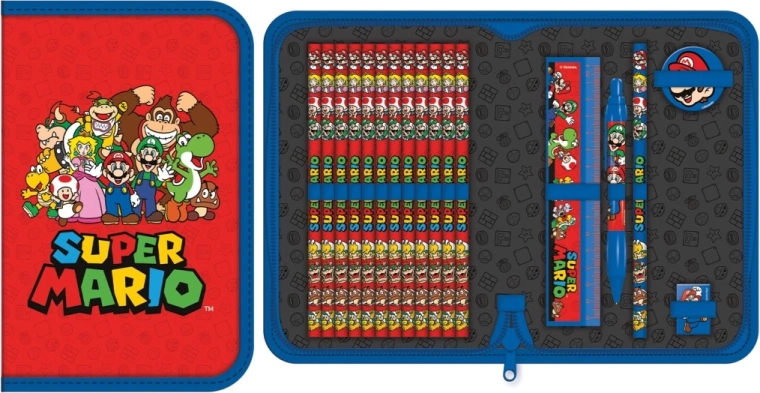 Super Mario gevulde etui