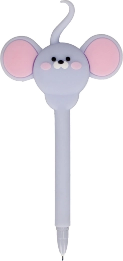 Schattige siliconen muis-topper