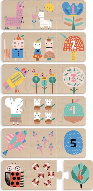 Vilac Houten Puzzel Mama en Kind