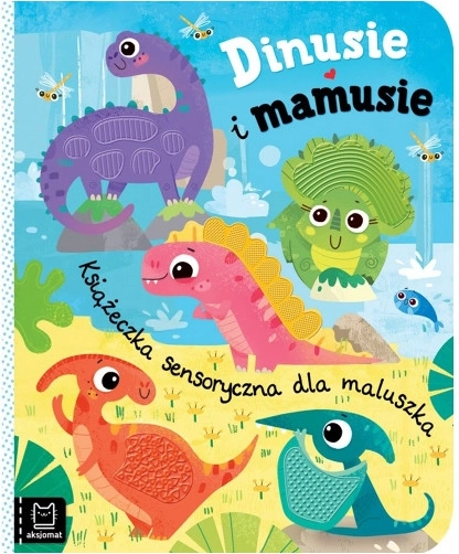 Dinusjes en mama’s – zintuiglijk boekje voor de allerkleinsten met siliconenelementen