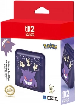 Kaartenhouder voor Nintendo Switch – 24 slots, Gengar & Mimikyu (HORI)