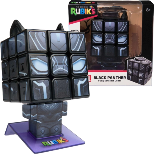 Rubiks kubus 3×3 CUBERS Zwarte Panter