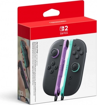 Nintendo Joy-Con 2 lichtpaars en lichtgroen