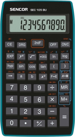 Wetenschappelijke schoolcalculator SEC 105 BU