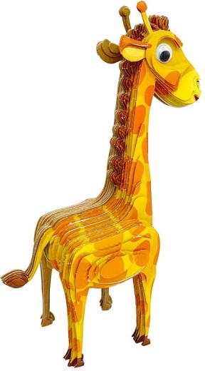 Realistisch 3D-model van gelaagd karton