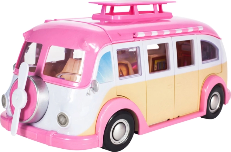 Openende camper voor realistisch spel