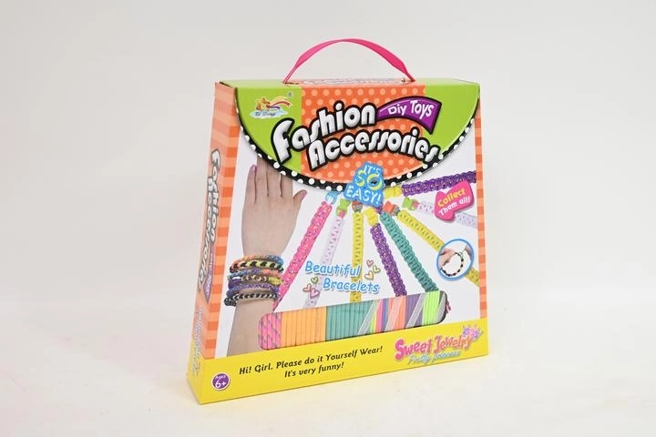 Creatieve set voor het vlechten van armbanden