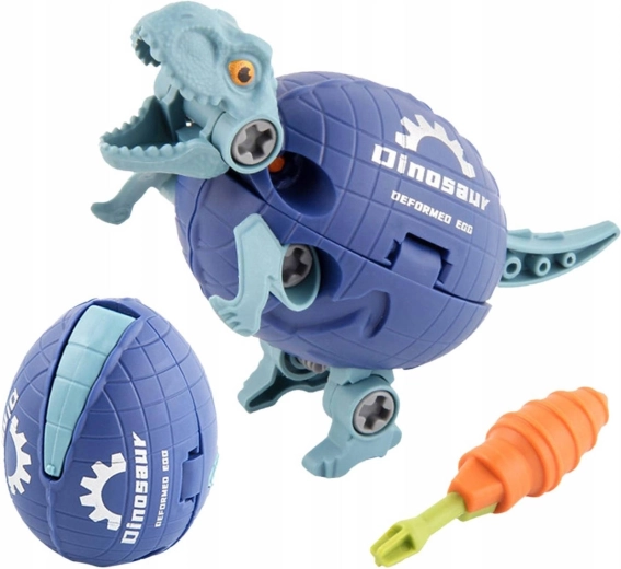 Transformatie 2-in-1: dinosaurus en ei