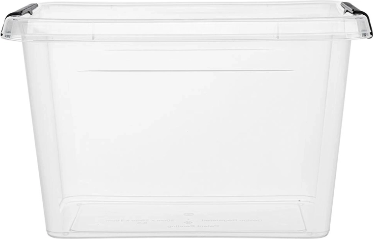 Overzichtelijke inhoud dankzij de transparante box