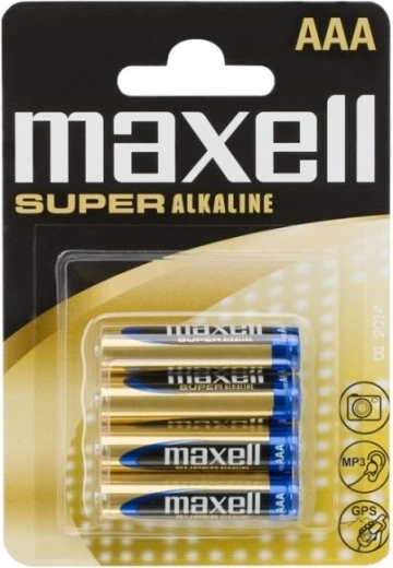 Superalkalische AAA LR03 XL-microbatterijen, 4 stuks