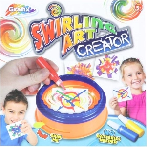 Set voor draaiend schilderen voor kinderen