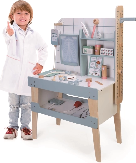 Stabiel onderzoeksstation met opbergruimte