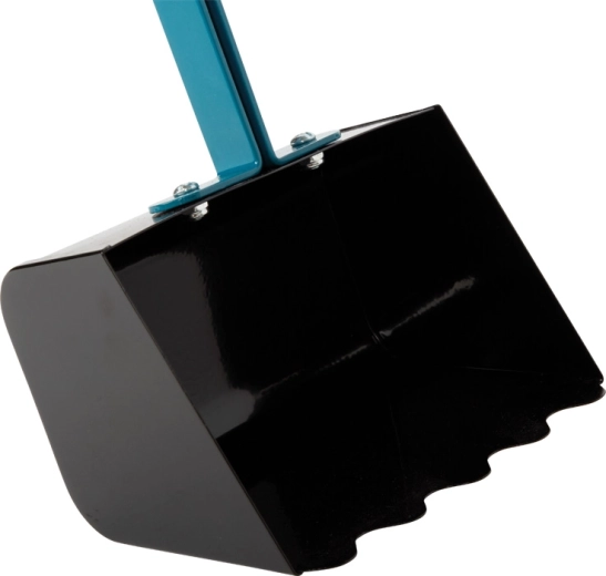 Dubbele hendels en stevige graafbak