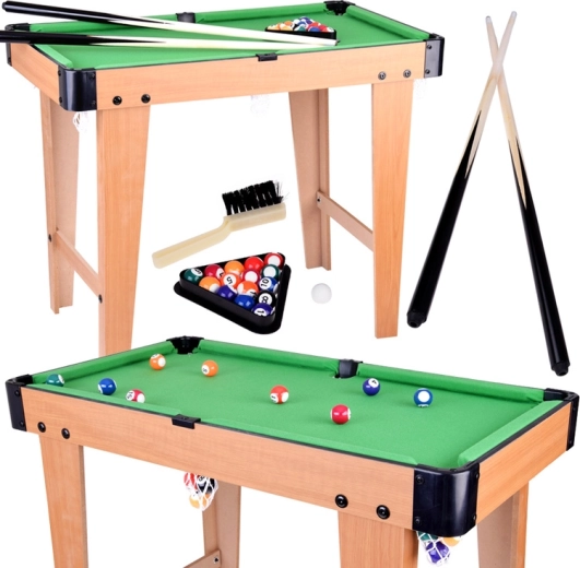 Kinder-biljardtafel set met accessoires
