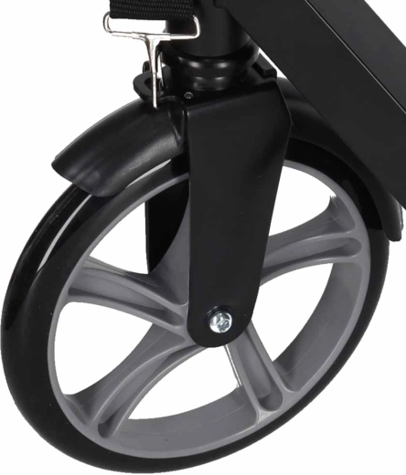 Grote 200mm wielen voor een soepele rit