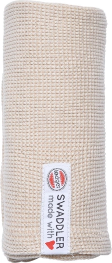 Lodger stoffen luier swaddler ciumbelle ivory 70 × 70 cm
