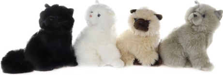 Pluchen kat 28 cm