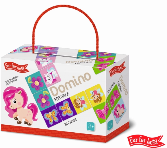 Far Far Land Domino voor meisjes