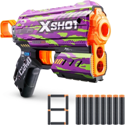 Snel herladen en 8 pijlen in de doos