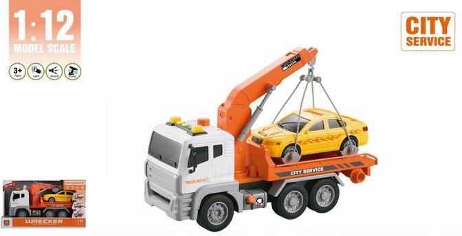 takelwagen met platform 1:14