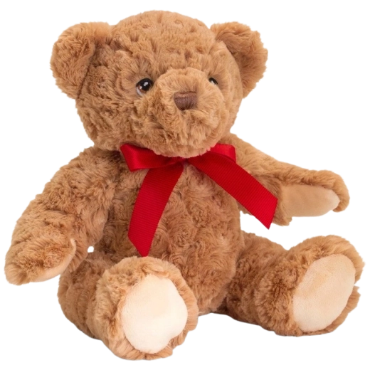 Keeleco klassieke pluchen teddybeer 25 cm