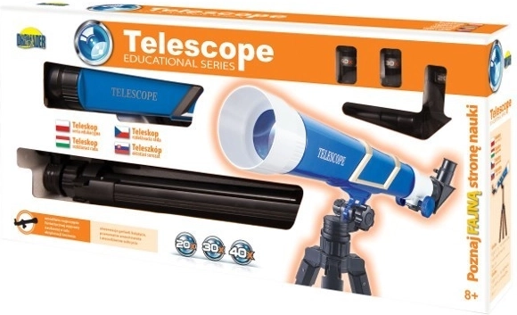 Telescoop met drie lenzen