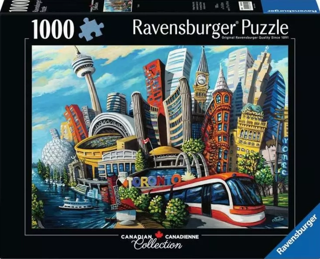 Ravensburger puzzel Canadian Collection: Toronto 1000 stukjes