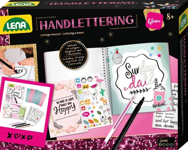 Lena Mijn dagboek handlettering – creatieve set voor mooi schrift