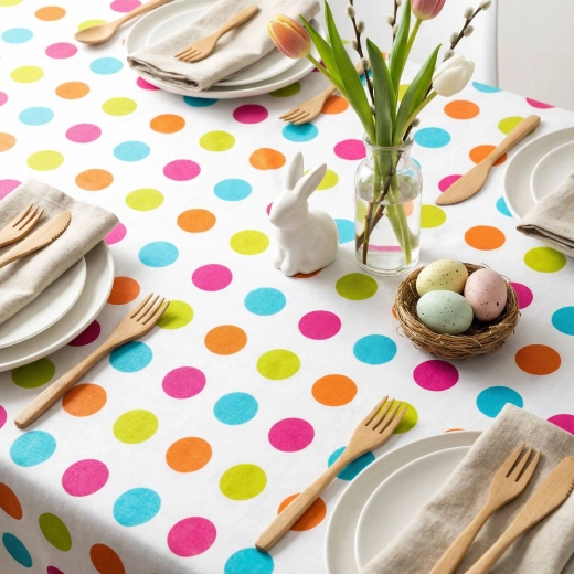 Paastafelkleed van flanel 132 × 178 cm