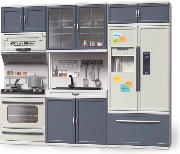 Keukentje met effecten 36x7x30 cm