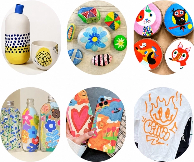 Voor diverse oppervlakken en DIY-decoratie
