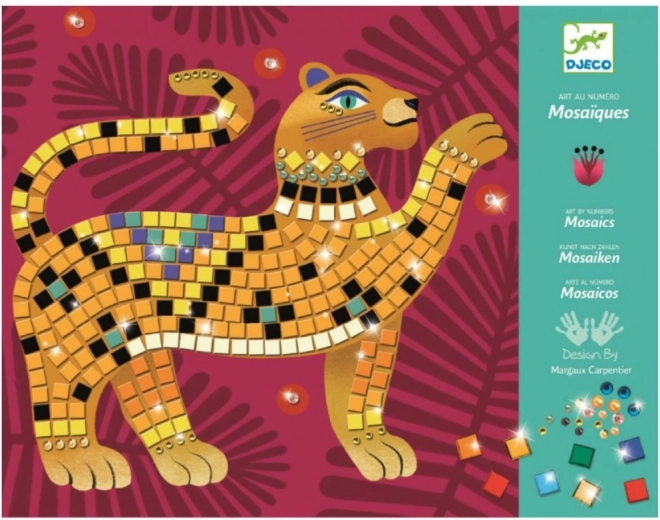 Glittermozaïek Jungle van Djeco