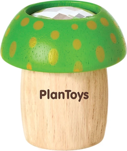 PlanToys caleidoscoop paddenstoel groen