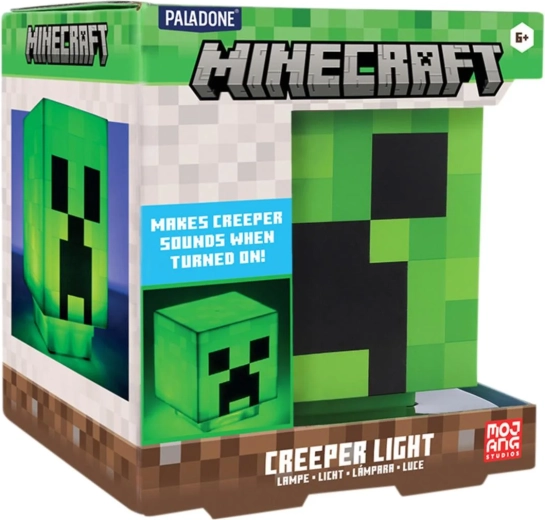 Licht met Minecraft-geluiden