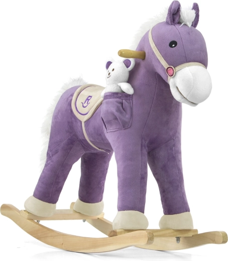 Milly Mally schommelpaard Pony paars - 1 stuk