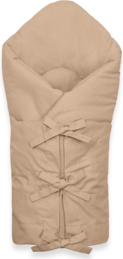 Klassieke vetersluittetradoek New Baby cappuccino