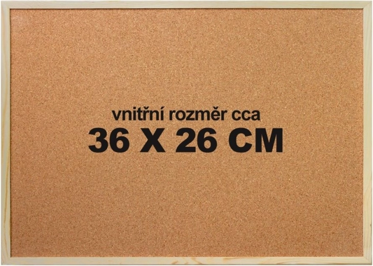 Kurken puzzelonderlegger VICTORIA 36 × 26 cm