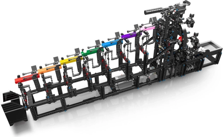 Uitgebreide mechanische constructie